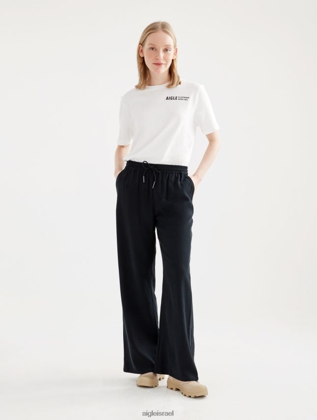 נשים נואר Aigle מכנסי 7/8 רפויים בגדים 8V6ZVZ509