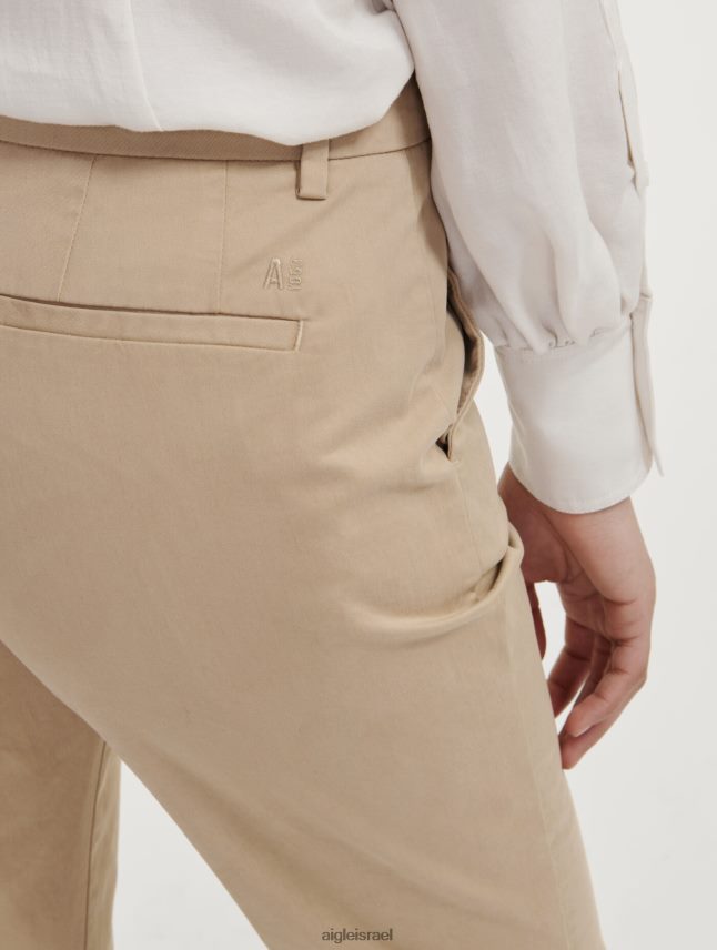 נשים אוסייר Aigle מכנסי צ'ינו ישרים 7/8 בגדים 8V6ZVZ554