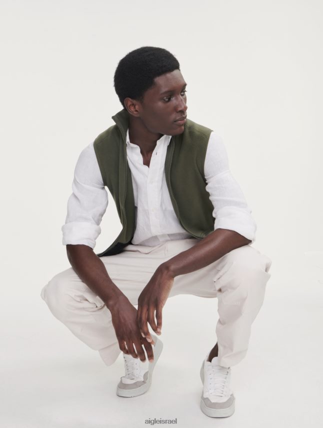 גברים צוֹבֶל Aigle נגר מכנסי אריג שבורים בגדים 8V6ZVZ114