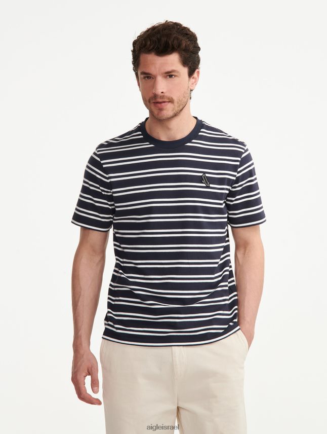 גברים אימפריה סט Aigle חולצת טריקו עם צווארון פסים בגדים 8V6ZVZ132