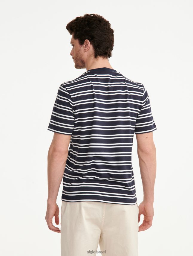 גברים אימפריה סט Aigle חולצת טריקו עם צווארון פסים בגדים 8V6ZVZ132