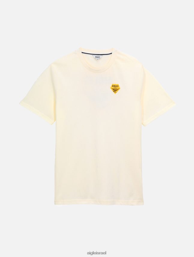 גברים לאט Aigle חולצת טריקו עם צווארון צווארון מודפס בגדים 8V6ZVZ137