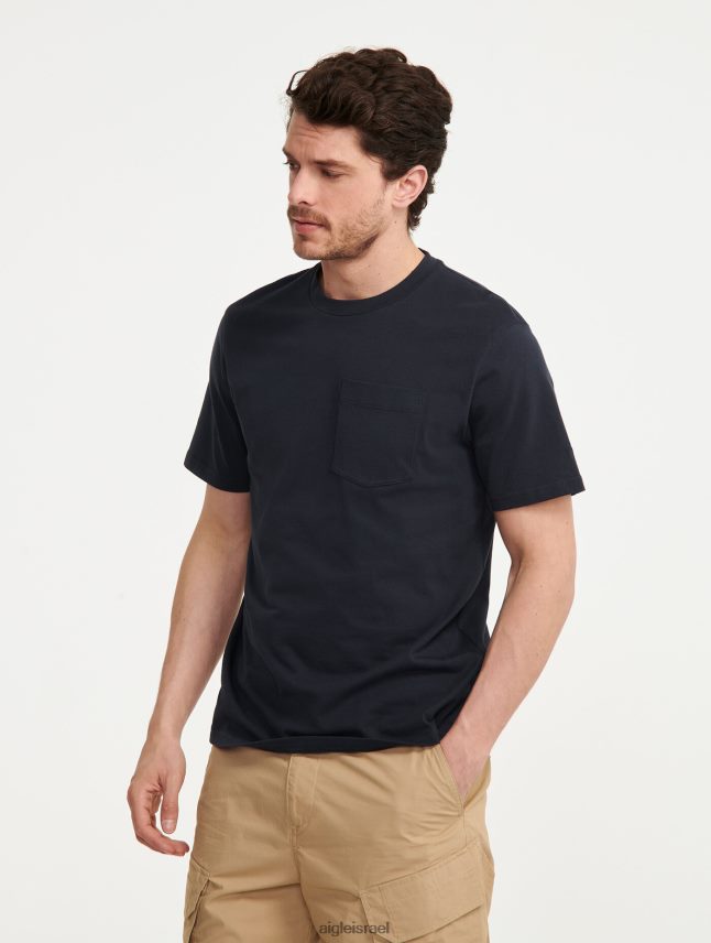 גברים אימפריה Aigle חולצת טריקו עם צווארון עם צווארון ג'רסי בגדים 8V6ZVZ157