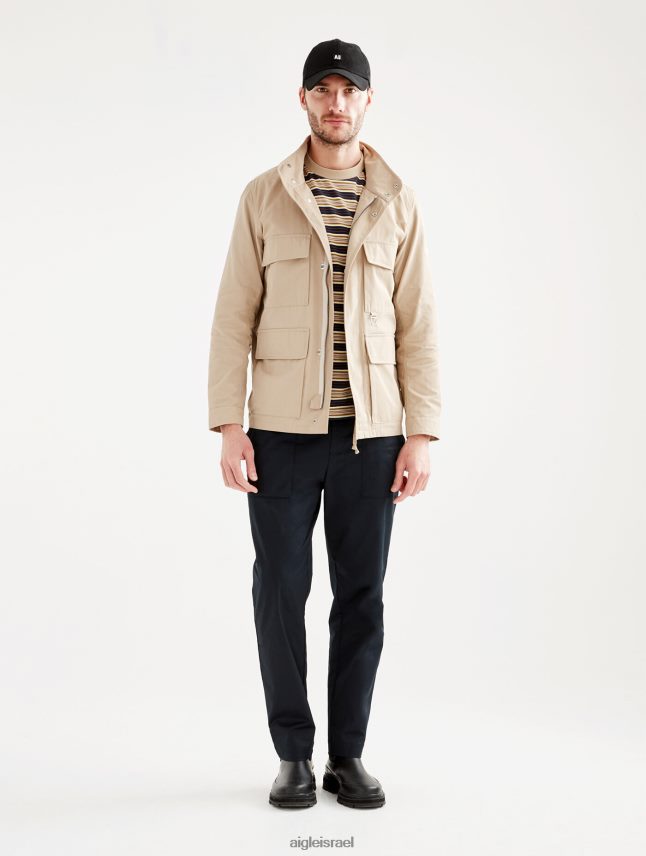 גברים אוסייר Aigle מעיל ספארי קצר בגדים 8V6ZVZ164