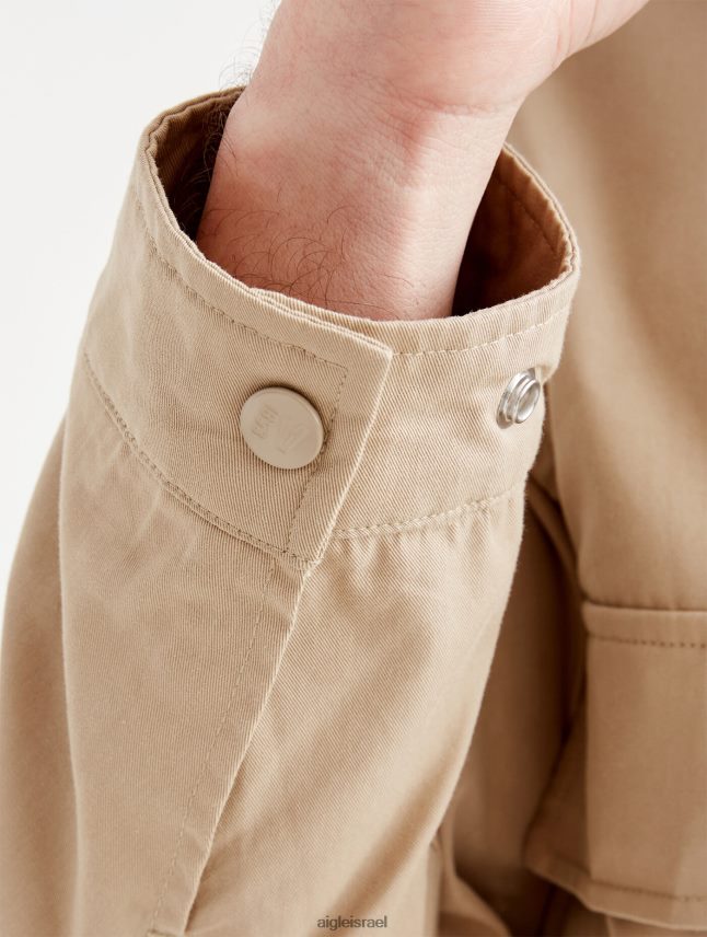 גברים אוסייר Aigle מעיל ספארי קצר בגדים 8V6ZVZ164