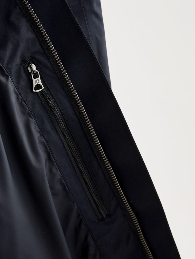 גברים נואר Aigle פארקה גור-טקס עם קפוצ'ון ארוך בגדים 8V6ZVZ168