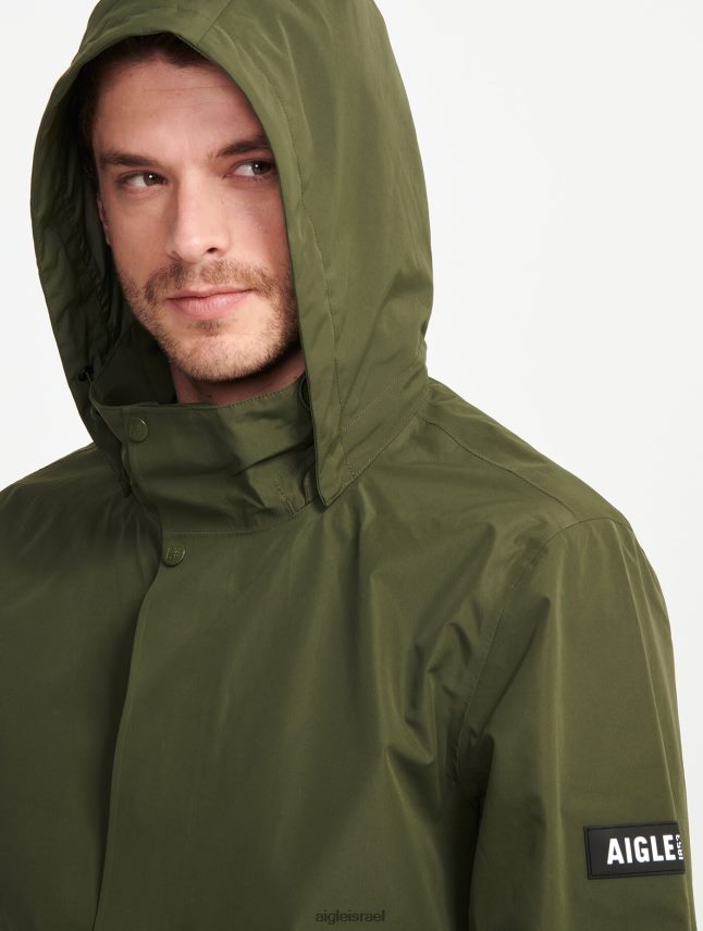 גברים אבוקאט Aigle פארקה גור-טקס עם קפוצ'ון ארוך בגדים 8V6ZVZ171