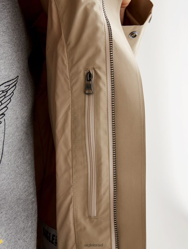 גברים אבוקאט Aigle פארקה גור-טקס עם קפוצ'ון ארוך בגדים 8V6ZVZ171