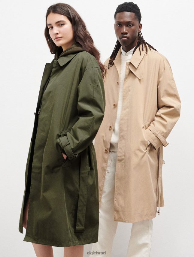 נשים אבוקאט Aigle מעיל טרנץ' ארוך נצחי בגדים 8V6ZVZ172