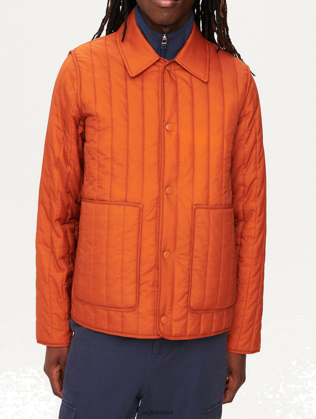 נשים חום זהוב Aigle ז'קט קווילט בגדים 8V6ZVZ175