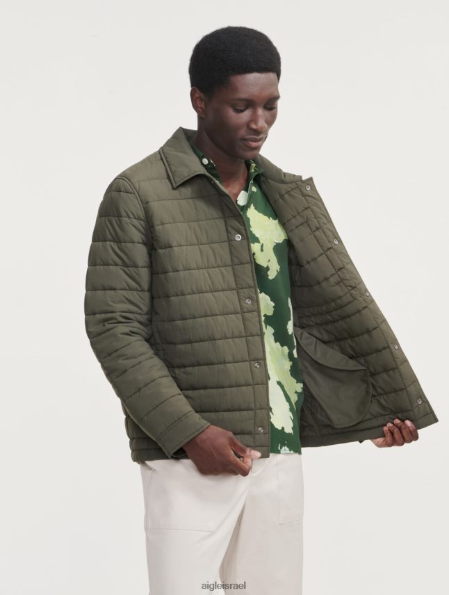 גברים אבוקאט Aigle מעיל דופונט סורונה דוחה מים באורך בינוני בגדים 8V6ZVZ176