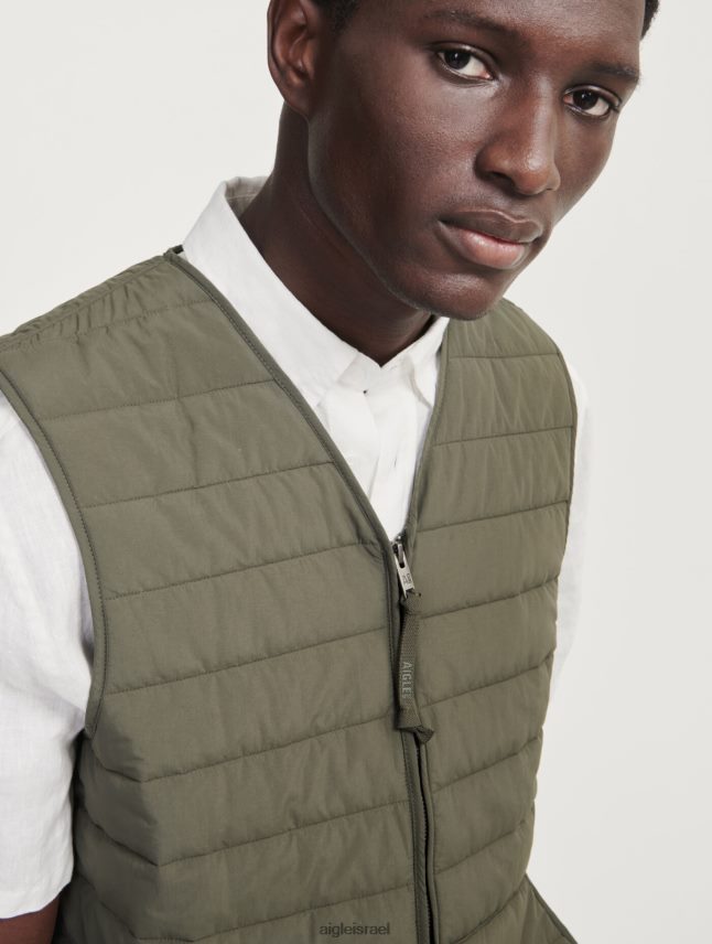 גברים אבוקאט Aigle ווסט קצר עם שרוולים דופונט סורונה בגדים 8V6ZVZ179