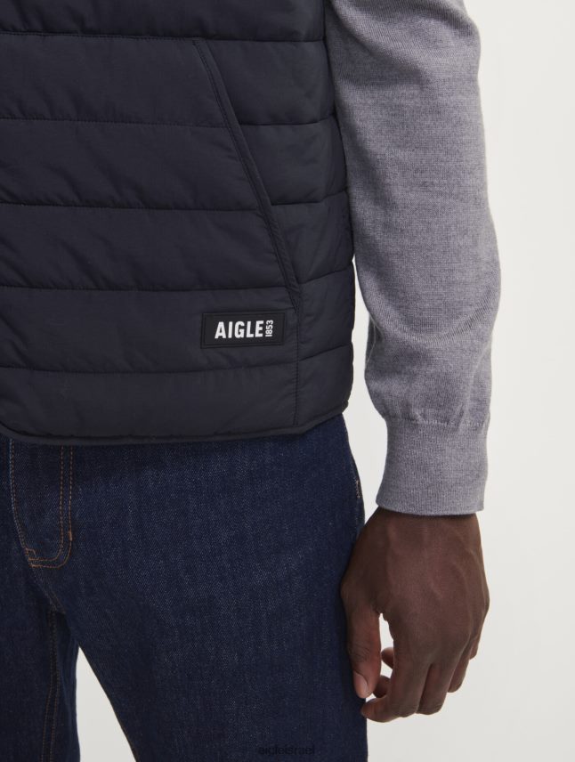 גברים נואר Aigle ווסט קצר עם שרוולים דופונט סורונה בגדים 8V6ZVZ189