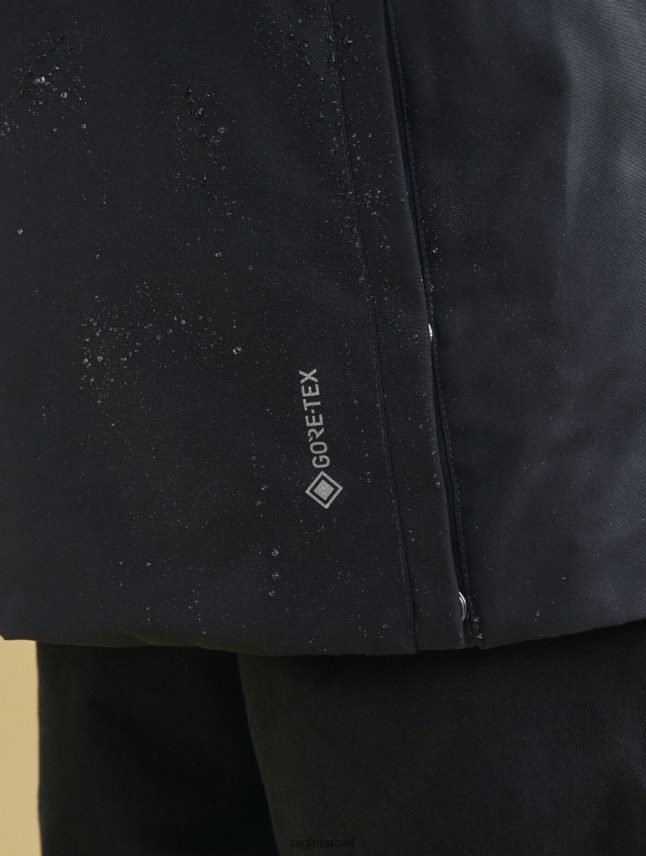 גברים נואר Aigle פארקה גור-טקס עם קפוצ'ון ארוך בגדים 8V6ZVZ194