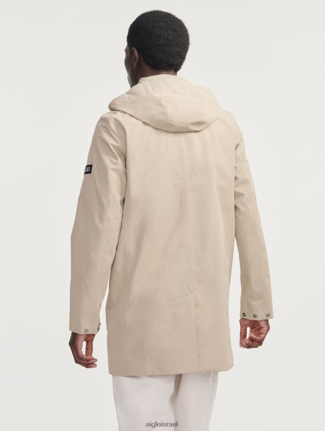 גברים אוסייר Aigle פארקה גור-טקס עם קפוצ'ון ארוך בגדים 8V6ZVZ203