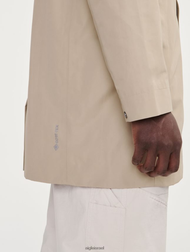 גברים אוסייר Aigle פארקה גור-טקס עם קפוצ'ון ארוך בגדים 8V6ZVZ203