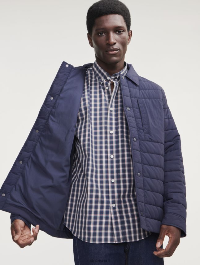 גברים אימפריה Aigle מעיל דופונט סורונה דוחה מים באורך בינוני בגדים 8V6ZVZ212