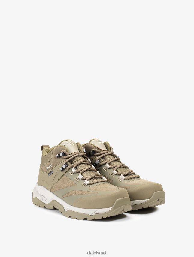 גברים אָפוֹר חוּם Aigle נעל ההליכה הקלה במיוחד עם קרום עמיד למים נעליים 8V6ZVZ256