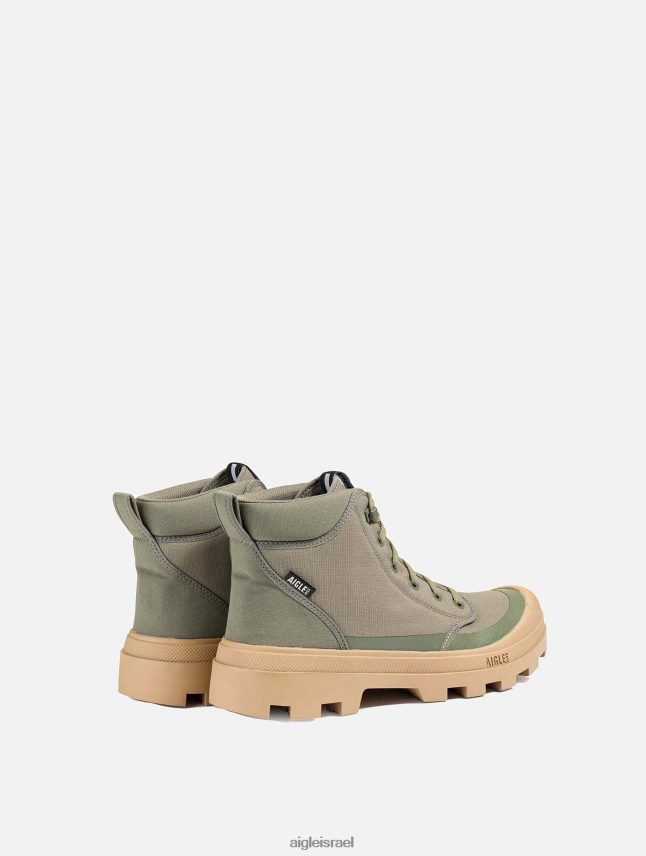 גברים קאקי Aigle נעל ההליכה האייקונית עשויה פוליאסטר ממוחזר נעליים 8V6ZVZ257