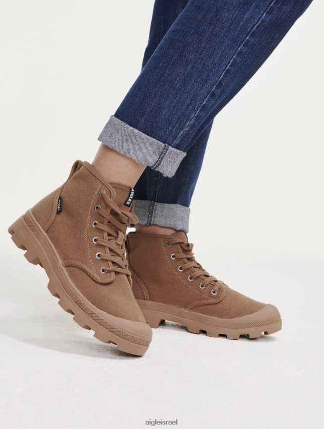 גברים מארון Aigle הנעל הרב-תכליתית עשויה כותנה ממוחזרת נעליים 8V6ZVZ259