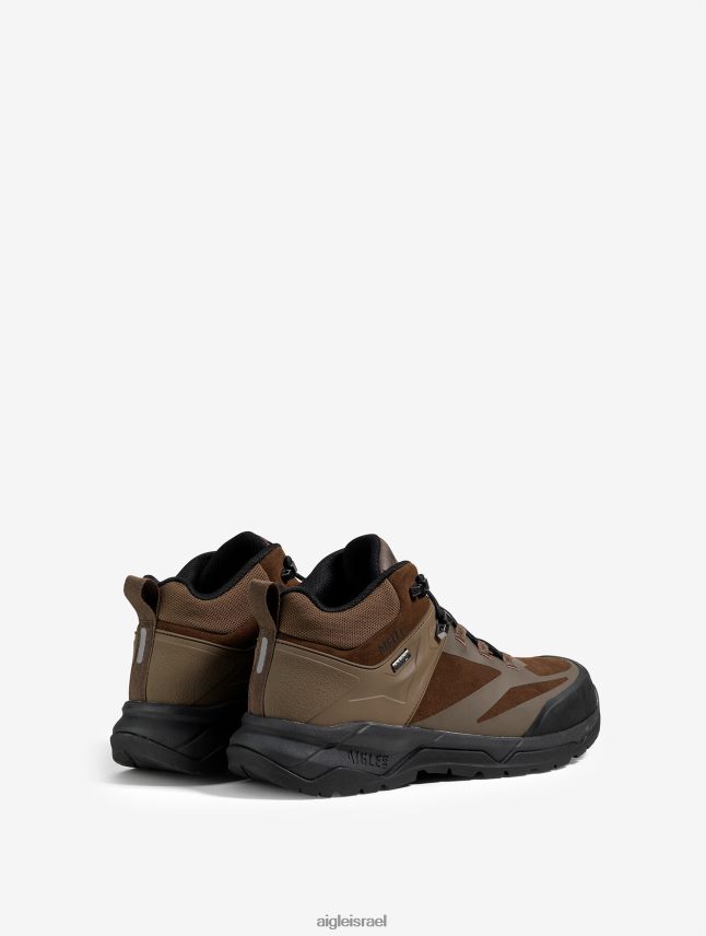 גברים חום כהה Aigle נעל ההליכה הקלה במיוחד עם קרום עמיד למים נעליים 8V6ZVZ260