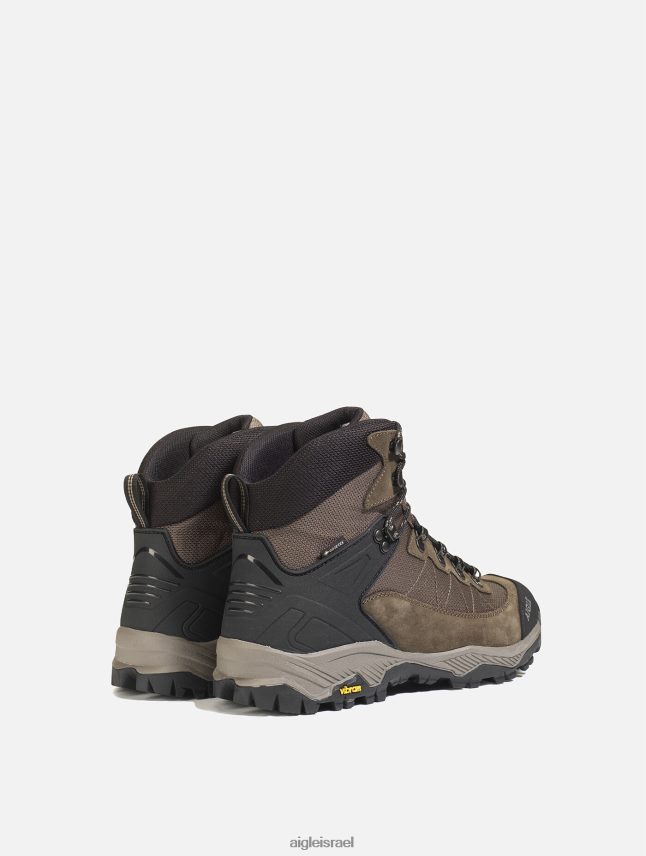 גברים אָפוֹר חוּם Aigle נעלי ביצועים קלות משקל ונושמות למים נעליים 8V6ZVZ261