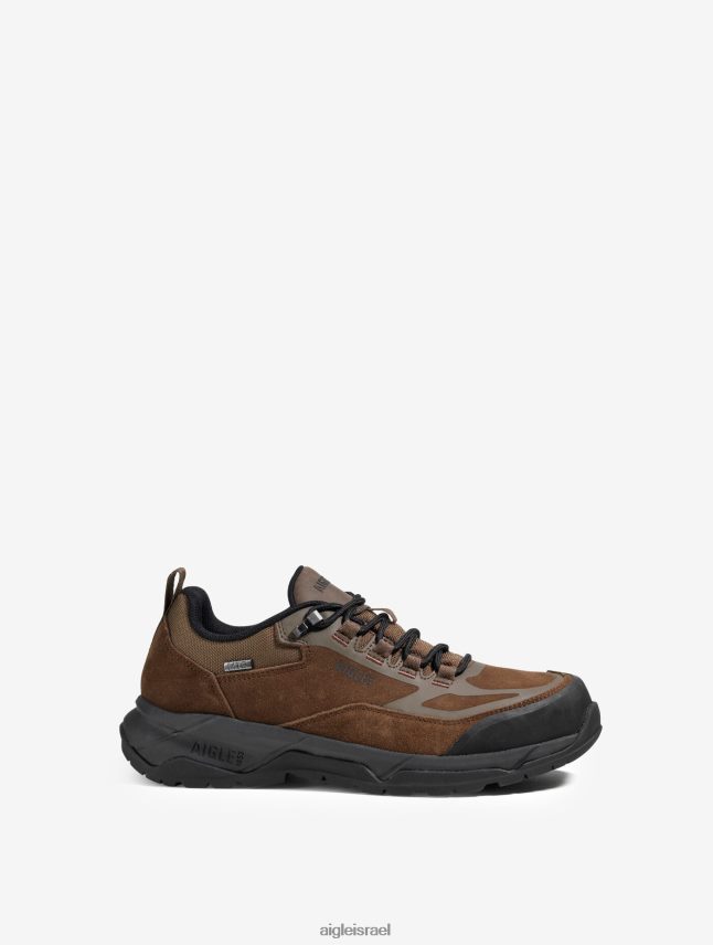 גברים חום כהה Aigle נעל ההליכה הקלה במיוחד עם קרום עמיד למים נעליים 8V6ZVZ268