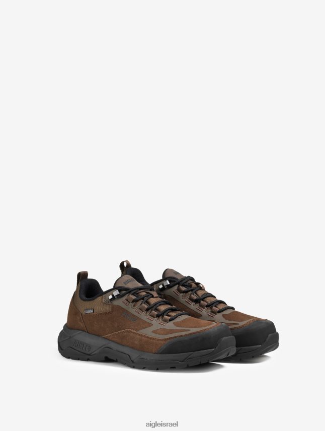 גברים חום כהה Aigle נעל ההליכה הקלה במיוחד עם קרום עמיד למים נעליים 8V6ZVZ268