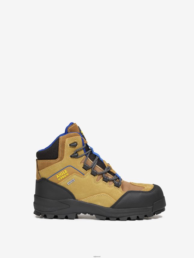 גברים גָמָל Aigle נעלי בטיחות מעור עמידות למים ונושמות נעליים 8V6ZVZ286