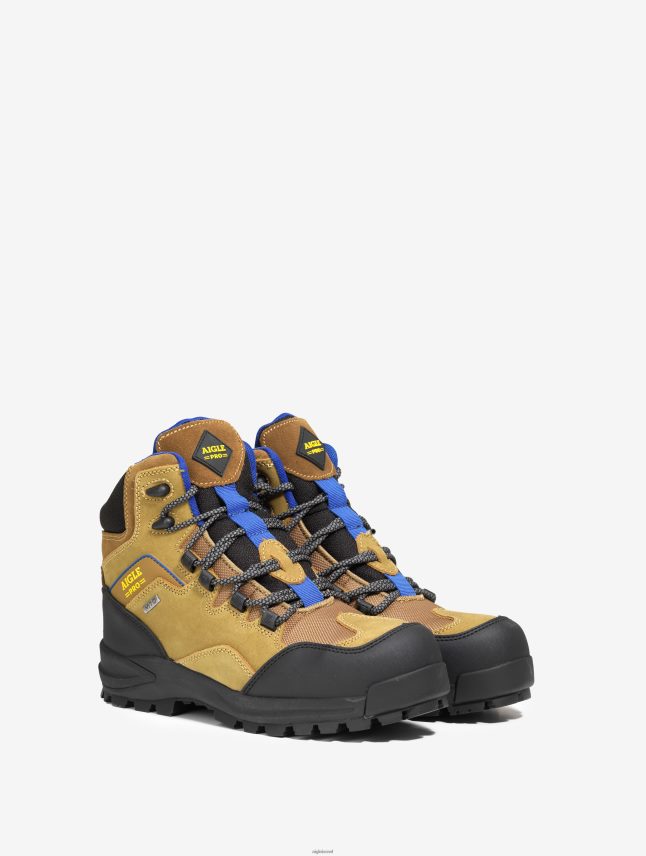 גברים גָמָל Aigle נעלי בטיחות מעור עמידות למים ונושמות נעליים 8V6ZVZ286