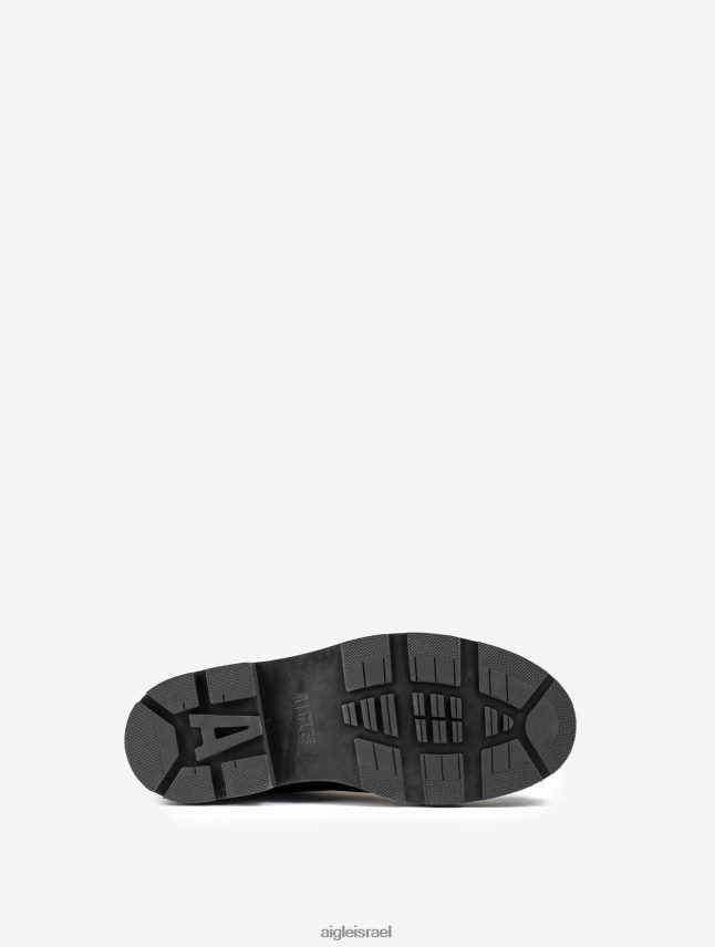 גברים נואר Aigle מגף צ'לסי מעור תפור נורווגי מגפיים 8V6ZVZ307