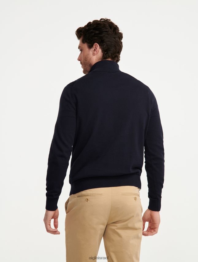 גברים אימפריה Aigle מגשר דק עם חצי רוכסן צוואר גבוה בגדים 8V6ZVZ30