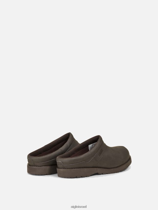 גברים חום כהה Aigle גוש עור קל במיוחד נעליים 8V6ZVZ314