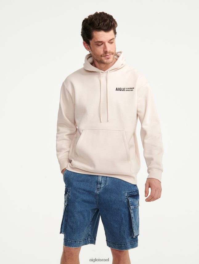 גברים צוֹבֶל Aigle סווטשירט עם קפוצ'ון מודפס בגדים 8V6ZVZ37