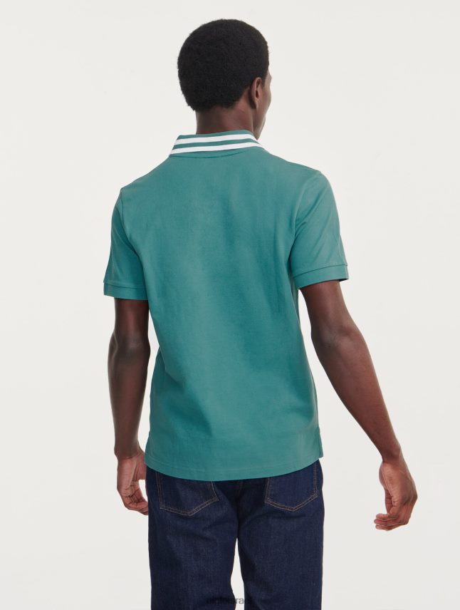 גברים הידרו Aigle פולו-חולצת צווארון כפול שרוולים קצרים בגדים 8V6ZVZ42