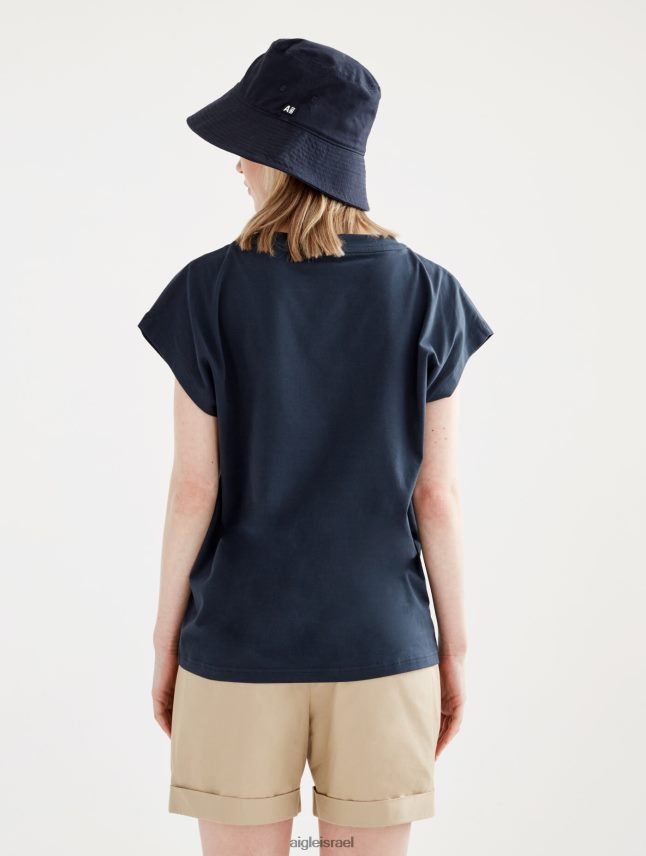 נשים אימפריה Aigle חולצת טריקו עם כתף נשמטת בגדים 8V6ZVZ446