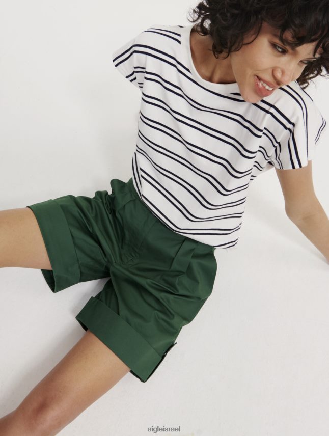 נשים בוטני Aigle מכנסיים קצרים עם חפתים רחבים בגדים 8V6ZVZ448