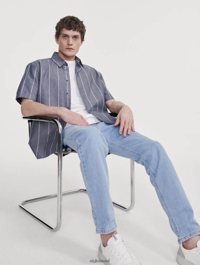 גברים ג'ינס כהה Aigle ג'ינס אייקוני בגדים 8V6ZVZ44