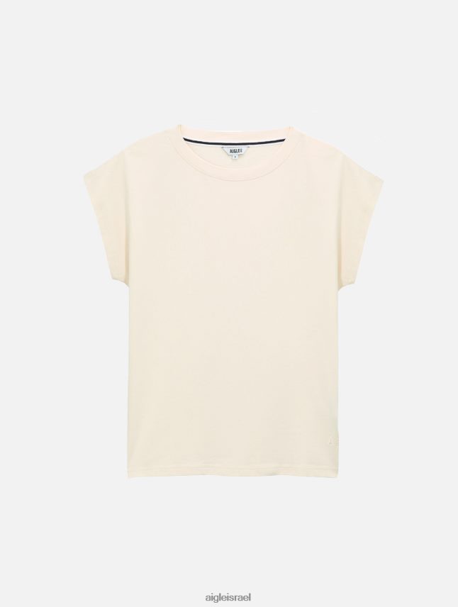 נשים לאט Aigle חולצת טריקו עם כתף נשמטת בגדים 8V6ZVZ450