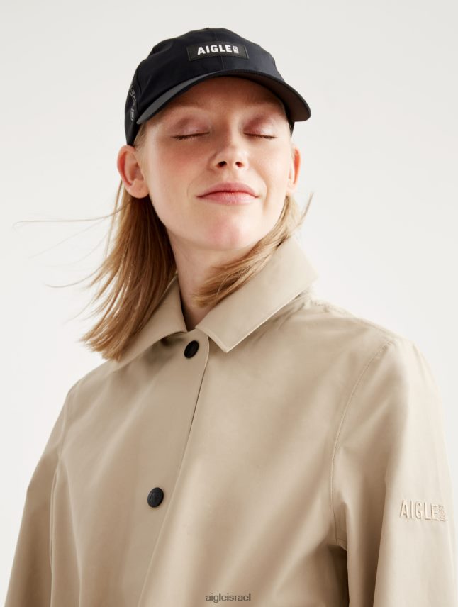 נשים אוסייר Aigle מעיל גשם ארוך גור טקס מעוצב מחדש בגדים 8V6ZVZ451