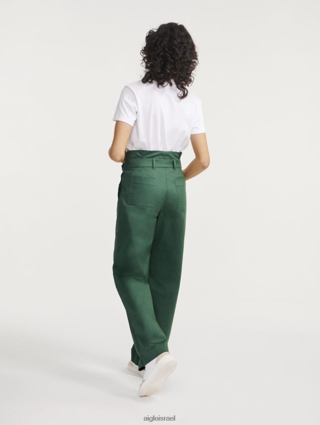 נשים בוטני Aigle מכנסיים רחבים מכותנה אריג בגדים 8V6ZVZ453