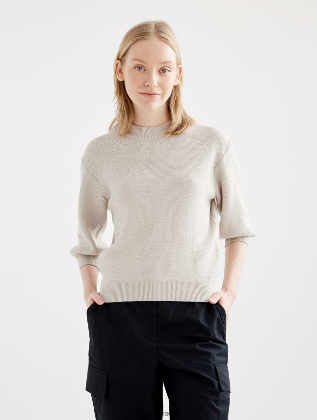 נשים צוֹבֶל Aigle מגשר עם שרוולים קצרים עם סריג דקורטיבי בגדים 8V6ZVZ458