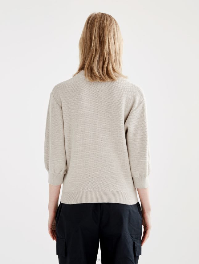 נשים צוֹבֶל Aigle מגשר עם שרוולים קצרים עם סריג דקורטיבי בגדים 8V6ZVZ458