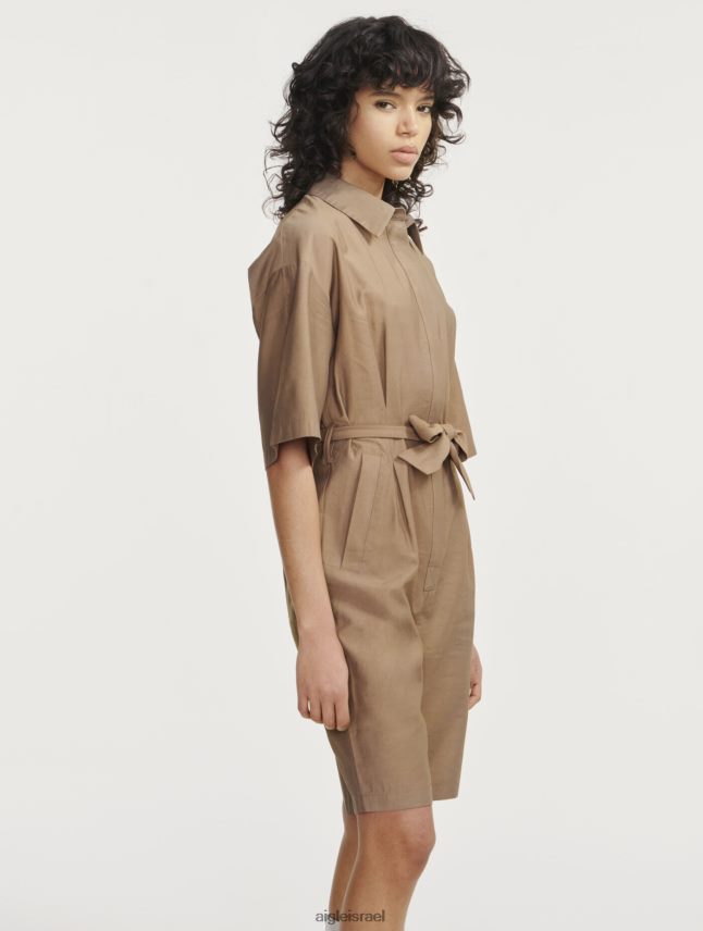 נשים קָפּוּצִ'ינוֹ Aigle סרבל מכנסי ברמודה עם שרוולים קצרים בגדים 8V6ZVZ459