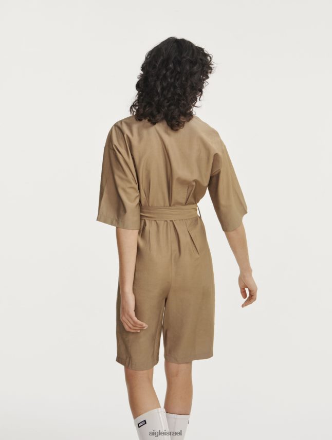 נשים קָפּוּצִ'ינוֹ Aigle סרבל מכנסי ברמודה עם שרוולים קצרים בגדים 8V6ZVZ459