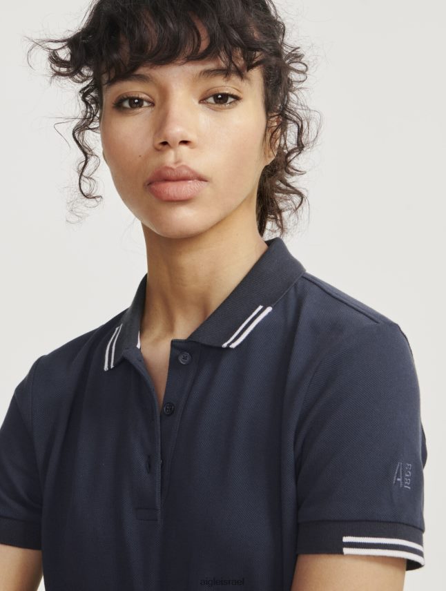 נשים אימפריה Aigle חולצת פולו עם שרוולים קצרים בגדים 8V6ZVZ468