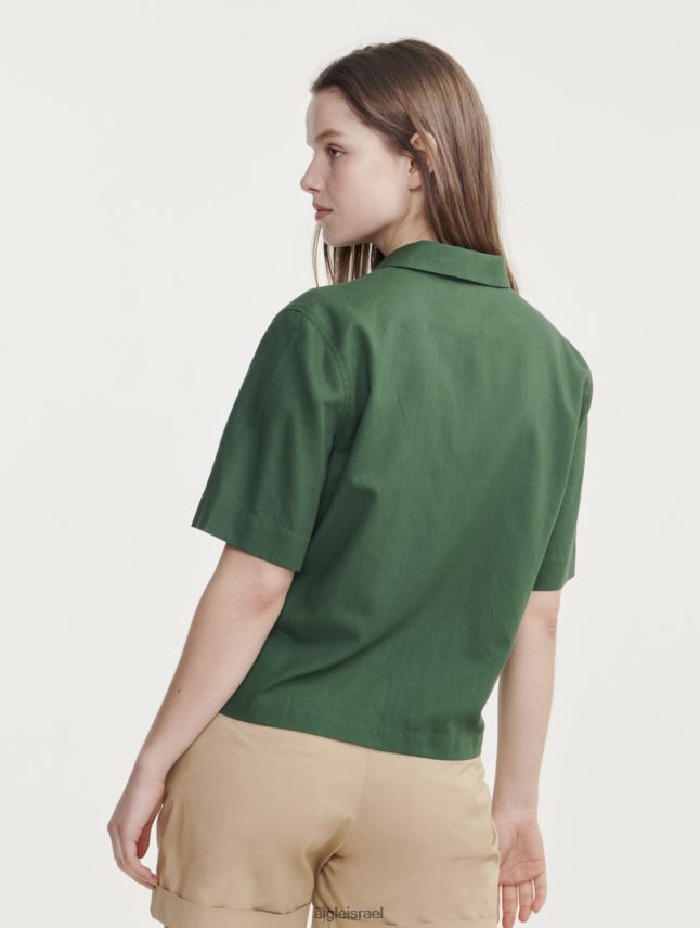 נשים בוטני Aigle חולצה עם שרוולים קצרים בגזרה רפויה בגדים 8V6ZVZ469