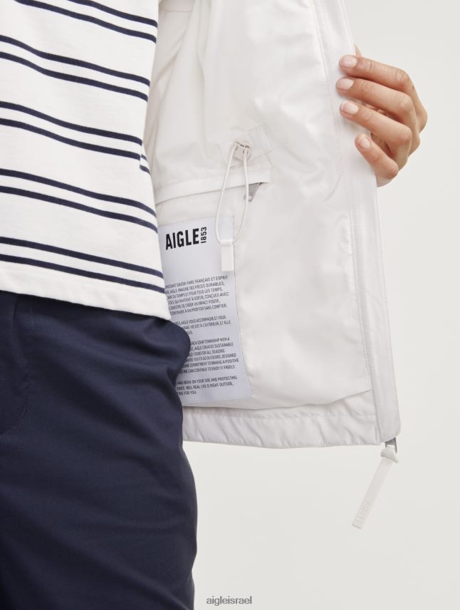 נשים לאט אני Aigle אפוד אינפיניום גור-טקס ללא שרוולים עם ברדס נשלף בגדים 8V6ZVZ473