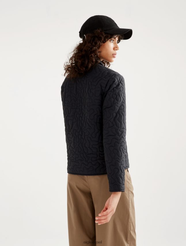 נשים נואר Aigle ז'קט קווילט קל משקל בגדים 8V6ZVZ482