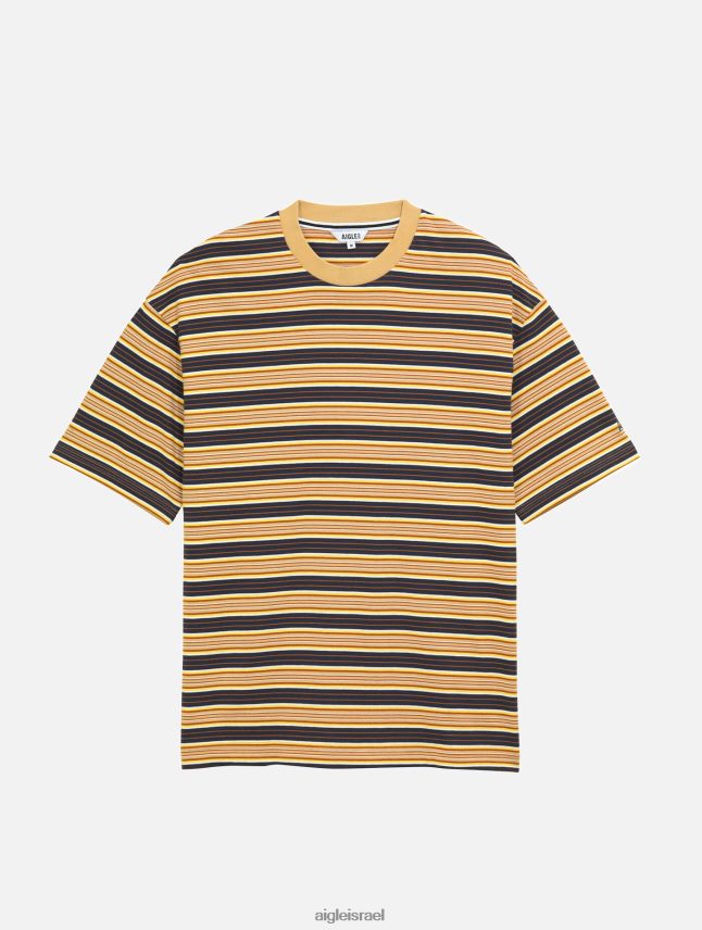 גברים אימפריה סט Aigle חולצת טריקו עם צווארון פסים בגדים 8V6ZVZ4